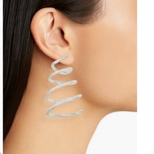Cult Gaia Ezlynn Earrings Clear